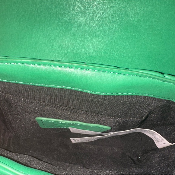 Zara Emerald Quilted Clutch - Picture 6 of 6